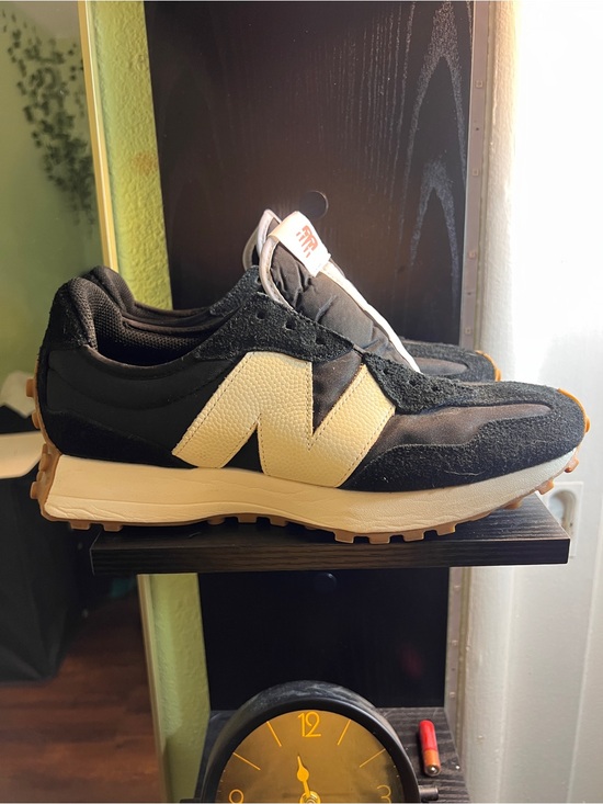 New Balance Other - New Balance 327 Black White Gum Sneakers Women’s 12 / Men’s 10.5